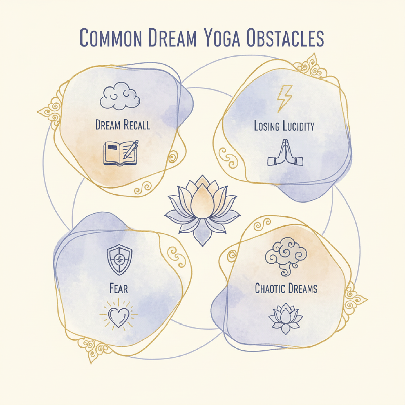 A simple infographic showing common obstacles and their solutions